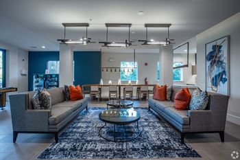 Entertaining lounge with resident kitchen